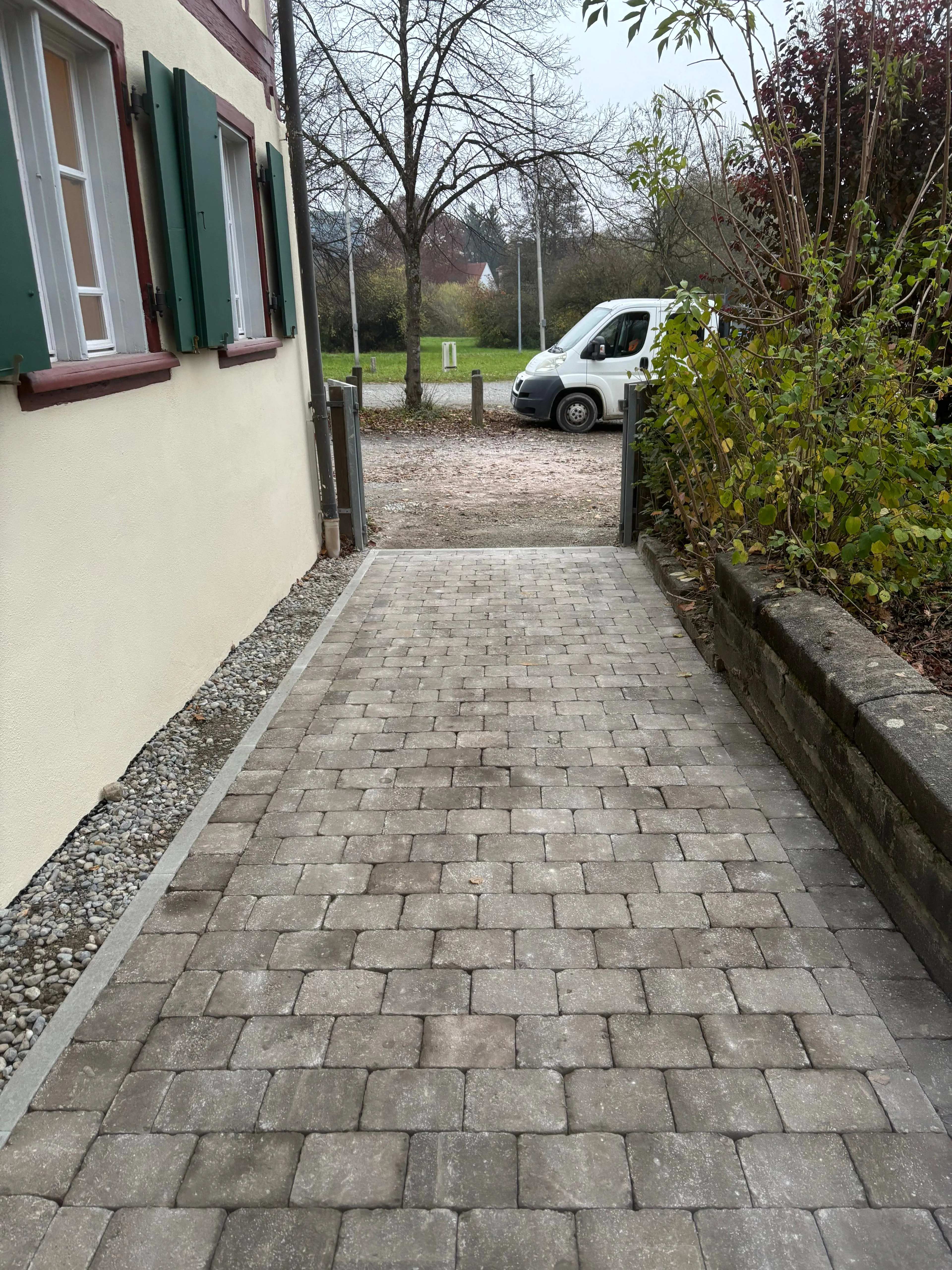 Pflasterarbeiten - Terrasse